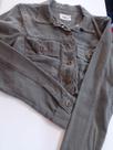 Jaqueta jeans verde