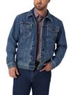 Jaqueta jeans Wrangler Cowboy Cut Western sem forro masculina Stonewash