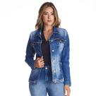Jaqueta Jeans Zuren Premium Azul Intense Jaqueta Jeans Zuren Premium Azul Intense