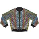 Jaqueta Juvenil Look Jeans Bomber Chifon Preta - UNICA - 8