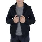 Jaqueta Juvenil Masculina Ogochi Moletom Preta - 026496