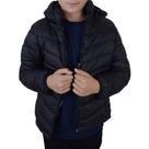 Jaqueta Juvenil Meninos The Polo Peluciada Preta B444