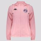 Jaqueta Kappa Juventus Corta Vento Feminina Rosa