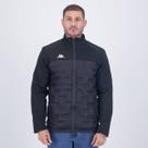 Jaqueta Kappa Padding Logo Preta