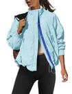 Jaqueta LAMISSCHE Oversize forrada de lã, corta-vento, para mulheres