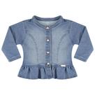 Jaqueta Look Jeans Moletom Jeans - UNICA - P