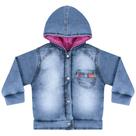 Jaqueta Look Jeans Puff Forrada Jeans - UNICA - P
