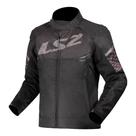 Jaqueta LS2 Apex Masculina Esportiva Impermeável Preto Cinza