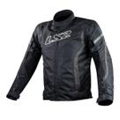 Jaqueta LS2 Gate Preta Dark Grey - Masculina (Preta e Cinza)