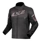 Jaqueta Ls2 Masculina Motociclista Apex Cinza Impermeável