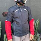 Jaqueta LS2 Serra Evo Black Red Masculina