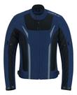 Jaqueta masc helt airmesh twist azul/preto 3g