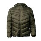 Jaqueta Masculina Broken Rules Puffer Capuz Verde Militar