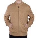 Jaqueta Masculina Broken Rules Suede Bege Cacau - 510098