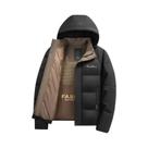 Jaqueta Masculina Com Capuz Em Grafeno, Quente E À Prova De Vento, Moda Inverno 2024, Confortável E Jaqueta Masculina Com Capuz Em Grafeno, Quente E À Prova De Vento, Moda Inverno 2024, Confortável E