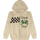 Jaqueta Masculina com Capuz Moletom Roupa Menino Juvenil Inverno Zíper