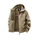 Jaqueta Masculina Com Capuz Para Outono E Inverno, Moda Versátil Para Uso Diário, Viagens E Jaqueta Masculina Com Capuz Para Outono E Inverno, Moda Versátil Para Uso Diário, Viagens E