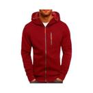 Jaqueta Masculina Com Capuz Para Primavera, Moletom Casual Com Zíper, Agasalho Moderno 2024