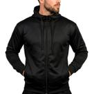 Jaqueta Masculina Corta Vento Flanelada com Zíper e Bolsos Frio Inverno Casual