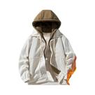 Jaqueta Masculina De Corduroy Com Forro De Fleece E Capuz, Casual Para Outono E Inverno, Roupas De Jaqueta Masculina De Corduroy Com Forro De Fleece E Capuz, Casual Para Outono E Inverno, Roupas De
