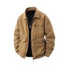 Jaqueta Masculina De Corduroy Para Outono E Inverno, Casual, Com Múltiplos Bolsos, Estilo Utilitário