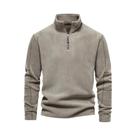 Jaqueta Masculina De Lã Grossa E Quente AIOPESON Com Zíper No Pescoço, Moletom Soft Shell Jaqueta Masculina De Lã Grossa E Quente AIOPESON Com Zíper No Pescoço, Moletom Soft Shell