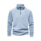 Jaqueta Masculina De Lã Grossa E Quente AIOPESON Com Zíper No Pescoço, Moletom Soft Shell Jaqueta Masculina De Lã Grossa E Quente AIOPESON Com Zíper No Pescoço, Moletom Soft Shell