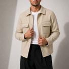 Jaqueta Masculina de Lã Premium Casual Inverno Elegante e Confortável Social Moda Elegante Estilo Eu