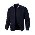 Jaqueta Masculina De Manga Longa Com Zíper, Cor Sólida, Moda De Rua Para Outono, Moletom Quente, Jaqueta Masculina De Manga Longa Com Zíper, Cor Sólida, Moda De Rua Para Outono, Moletom Quente,
