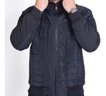 jAQUETA MASCULINA FORRADA MISTO NYLON E MOLETOM KRAYANE
