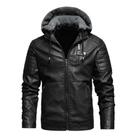 jaqueta Masculina Forrada motoqueiro preta- G