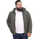 Jaqueta Masculina Nylon Forrada Pelúcia Plus Size Beto Jaqueta Masculina Nylon Forrada Pelúcia Plus Size Beto