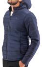 Jaqueta Masculina Ogochi Cult Slim Matelada Capuz Preta Csual