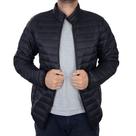 Jaqueta Masculina Ogochi Cult Slim Puffer Impermeável Preta - 0274980