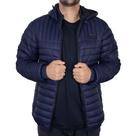 Jaqueta Masculina Ogochi Cult Slim Puffer Marinho - 027498