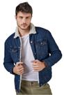 Jaqueta Masculina Original Lee Jeans Com Pelo Na gola E Forro Acolchoado Ref: 1736L Jaqueta Masculina Original Lee Jeans Com Pelo Na gola E Forro Acolchoado Ref: 1736L