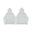 Jaqueta Masculina Oversized Preta Com Capuz Estilo Harajuku, Com Zíper, Retrô, Manga Longa, Tipo