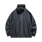 Jaqueta Masculina plus Size 8XL 7XL, Casacos Para Primavera E Outono, Impermeáveis, Preto, Cinza,