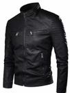 Jaqueta Masculina (Preta) Moderna Resistente P Jaqueta Masculina (Preta) Moderna Resistente P