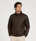 Jaqueta Masculina Puffer Em Poliamida All Free Marrom