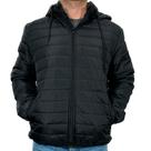 Jaqueta Masculina Puffer Preta Dawson