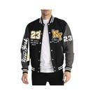 Jaqueta Masculina Quente E Moderna Estilo Beisebol Com Estampa De Letras Artísticas Nova York 23,