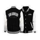 Jaqueta Masculina Retrô Com Estampa De Letras Da Cidade De Los Angeles, Califórnia, EUA, Estilo Jaqueta Masculina Retrô Com Estampa De Letras Da Cidade De Los Angeles, Califórnia, EUA, Estilo