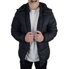 Jaqueta Masculina Safira Peluciada Preta - M449