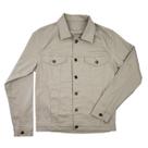 Jaqueta Masculina Sarja com Elastano Trucker Areia