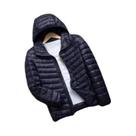 Jaqueta Masculina Slim Fit Com Capuz, Super Leve E Quente, Casaco De Moda Para Outono E Inverno