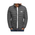 Jaqueta Masculina Slim Fit Com Gola Alta E Zíper, Moda Outono Inverno, Casaco De Negócios E Lazer