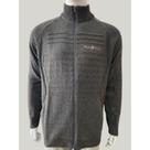 Jaqueta Masculina Tricô Inverno Estiloso Quente Ziper