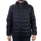 Jaqueta Masculina Victory Eagle Capuz Fixo Preta - VEMA002