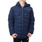 Jaqueta Masculina Victory Eagle Nylon Capuz Removivel Azul Marinho - VTN226003